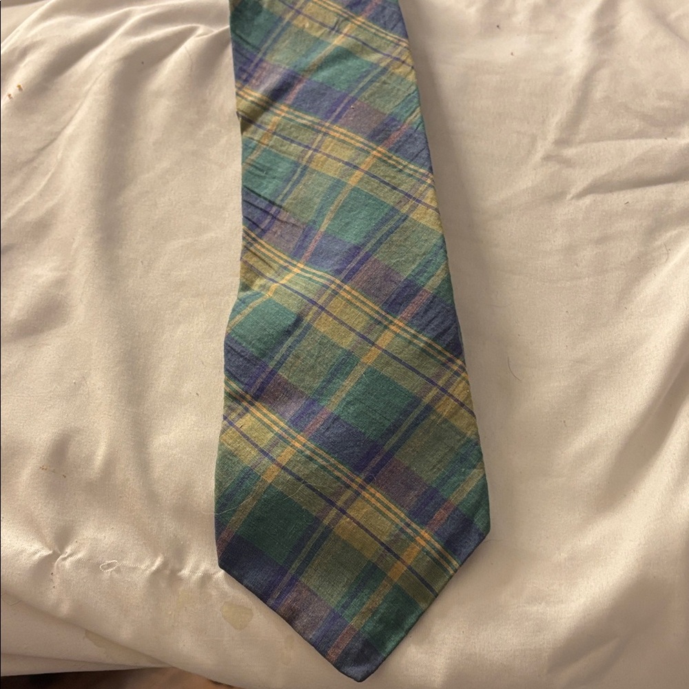 Gap Cotton Plaid Tie